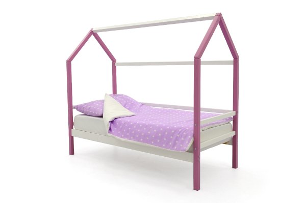 Детская кровать-домик Svogen цвет лаванда-белый (Бельмарко)